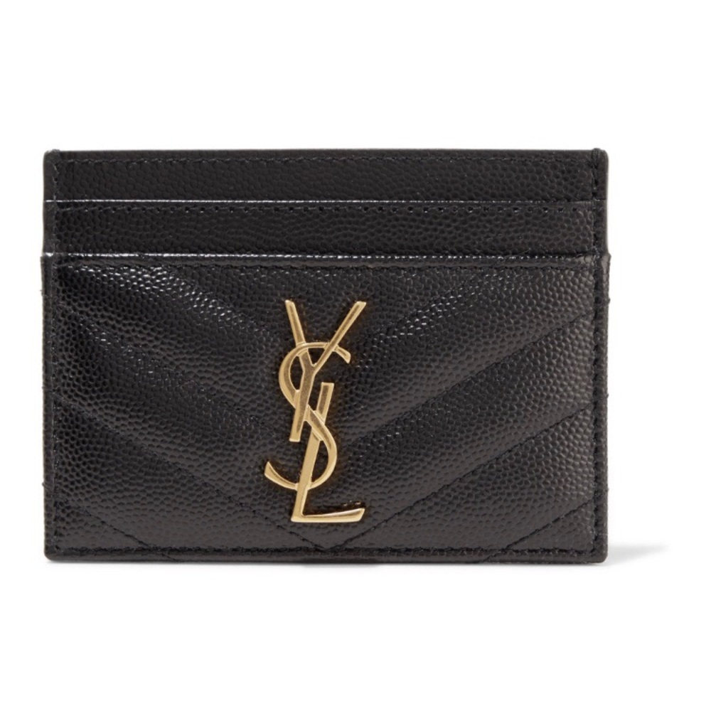 ❌SOLD❌SAINT LAURENT YSL CARD HOLDER LEATHER WALLET